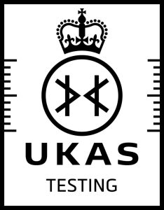 UKAS Accreditation Symbol - Testing